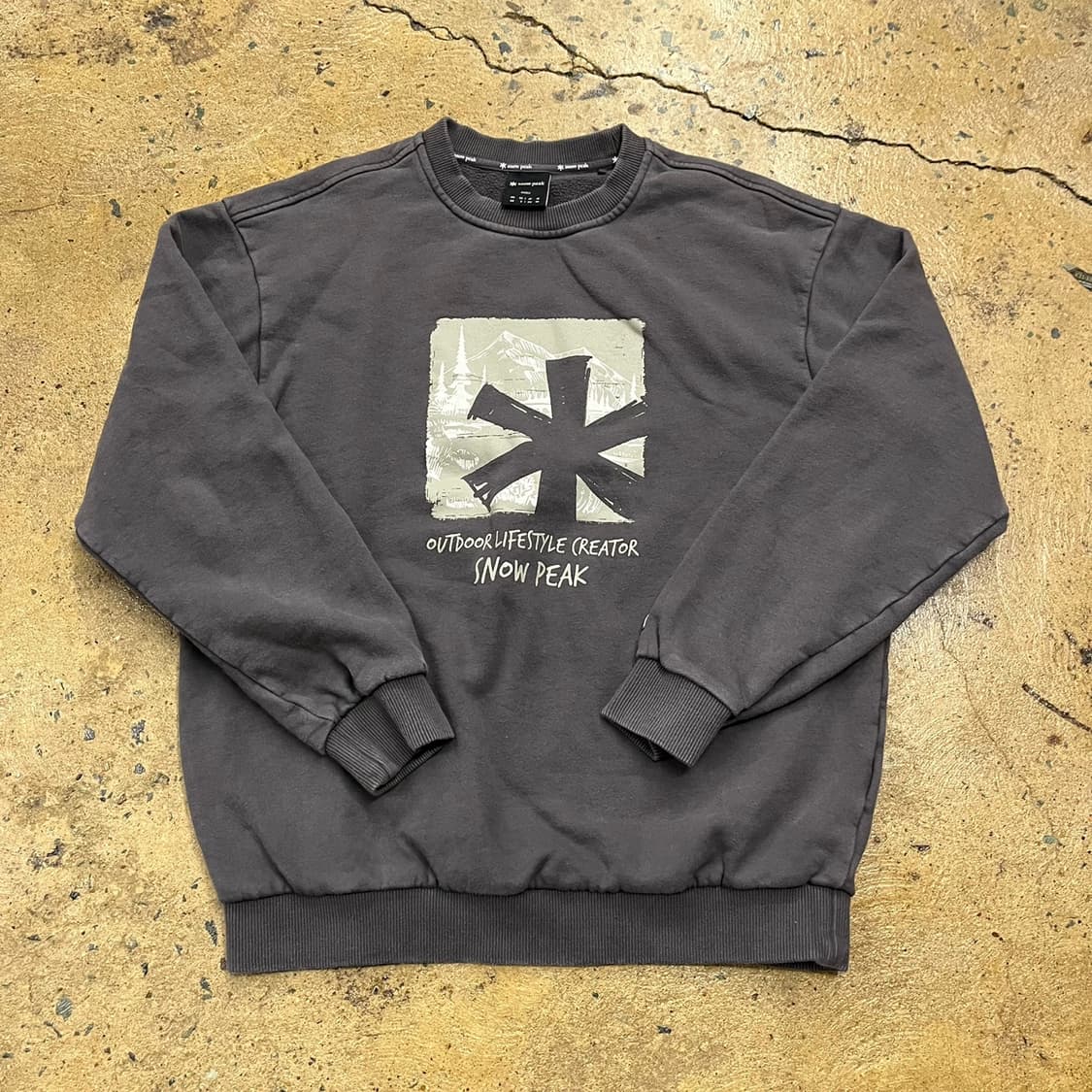 [정품/M] 스노우피크 어패럴의 맨투맨 상품이미지2