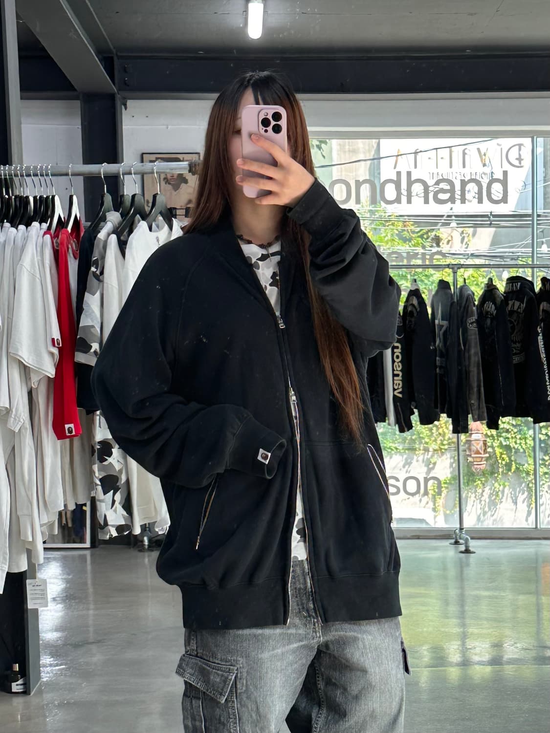 베이프 00s 에이프 클래식 투웨이 집업자켓 상품이미지3