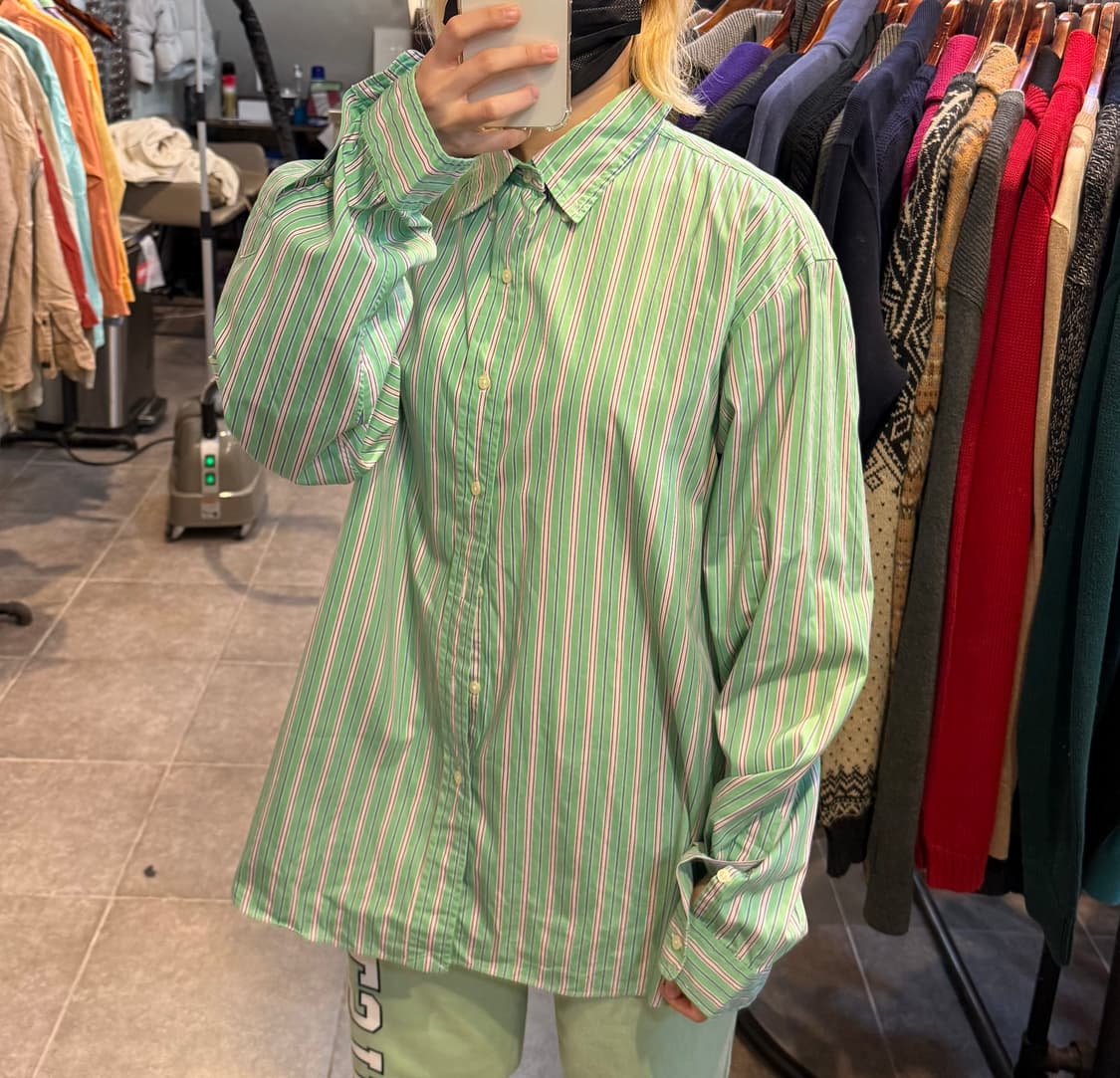 [No.9]Polo 폴로 스트라이프 긴팔셔츠 상품이미지4