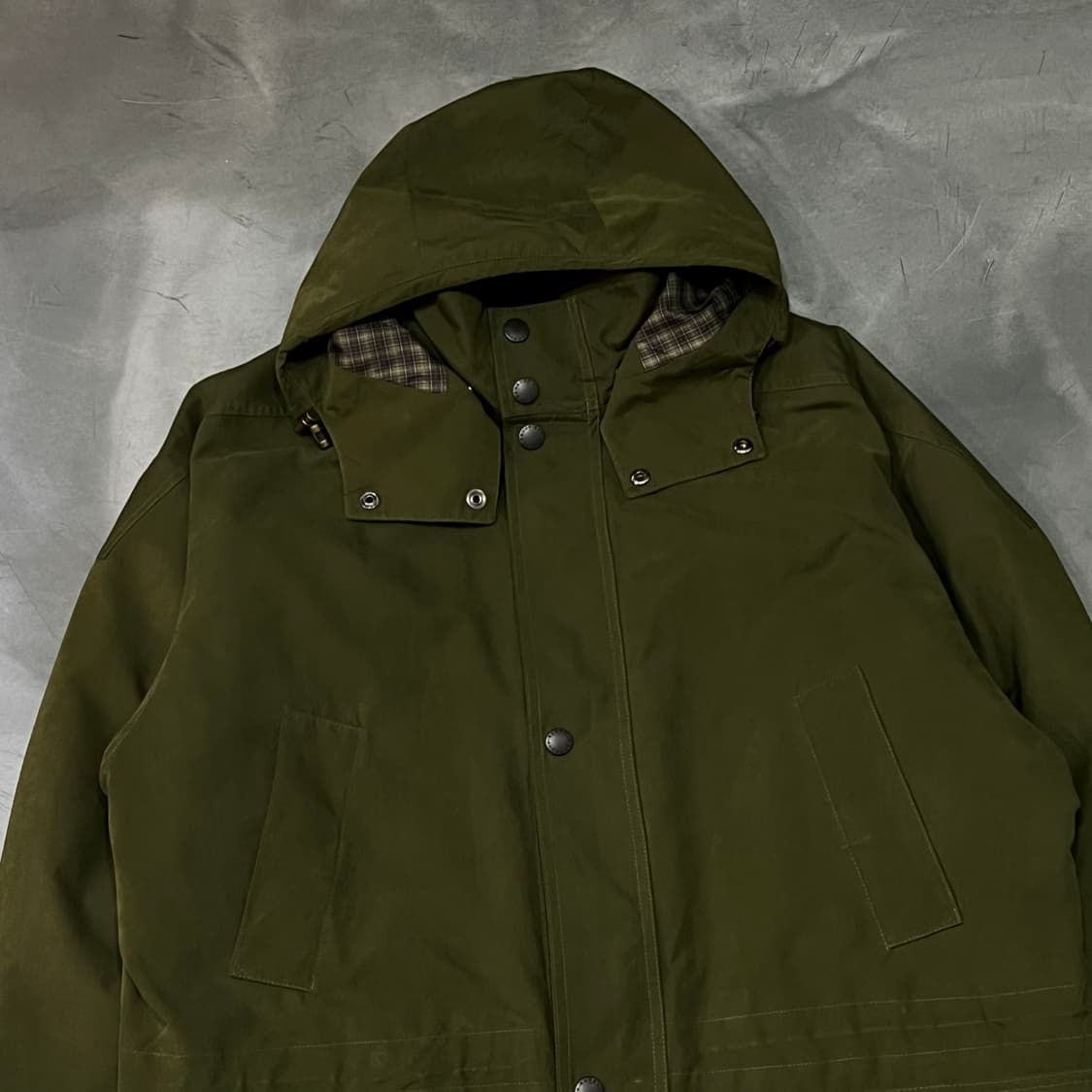  바버 워크 후드 야상 자켓 y14589 상품이미지3