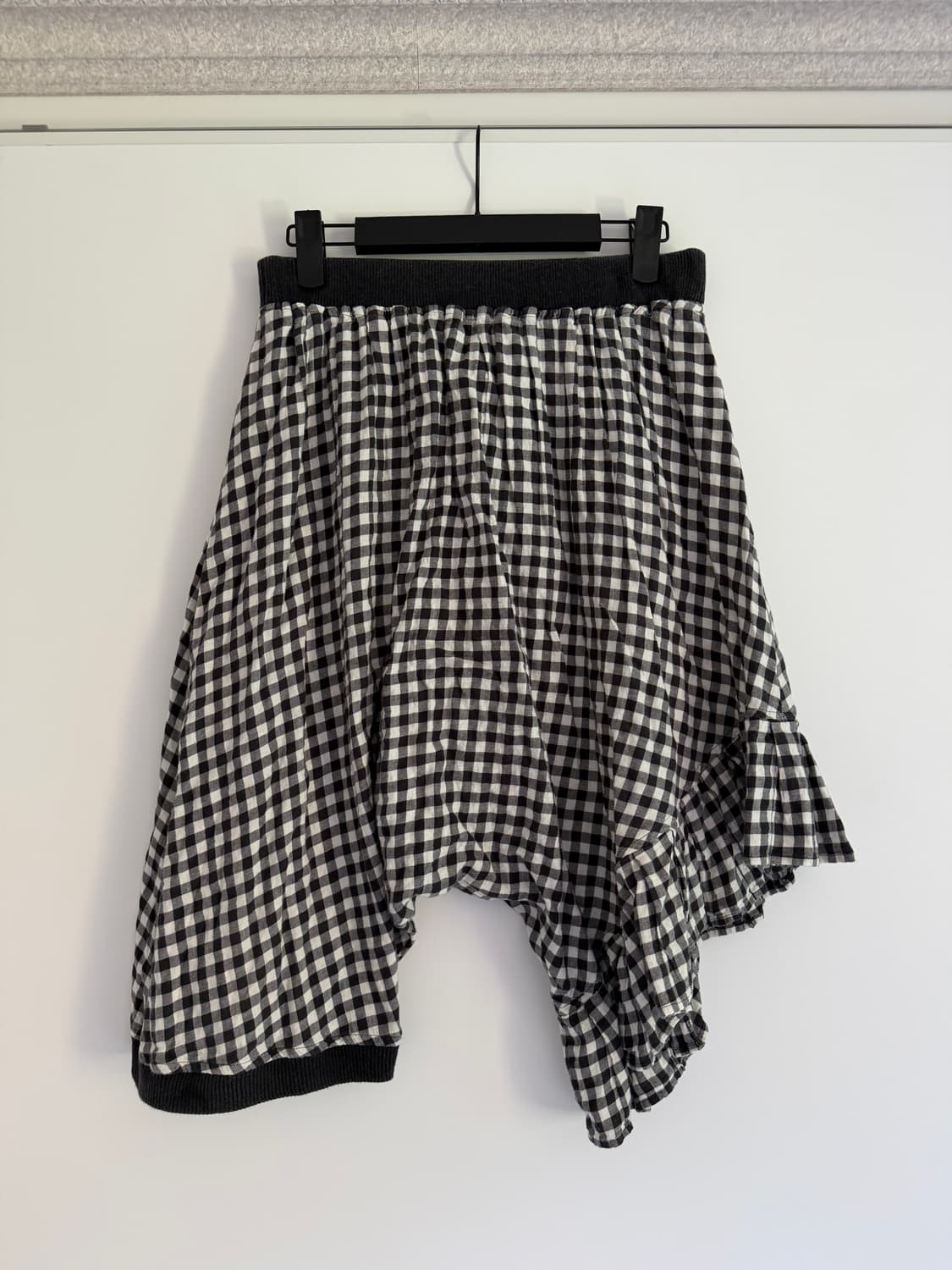 gomme 고무 체크 스커트 팬츠 skirt pants  상품이미지3