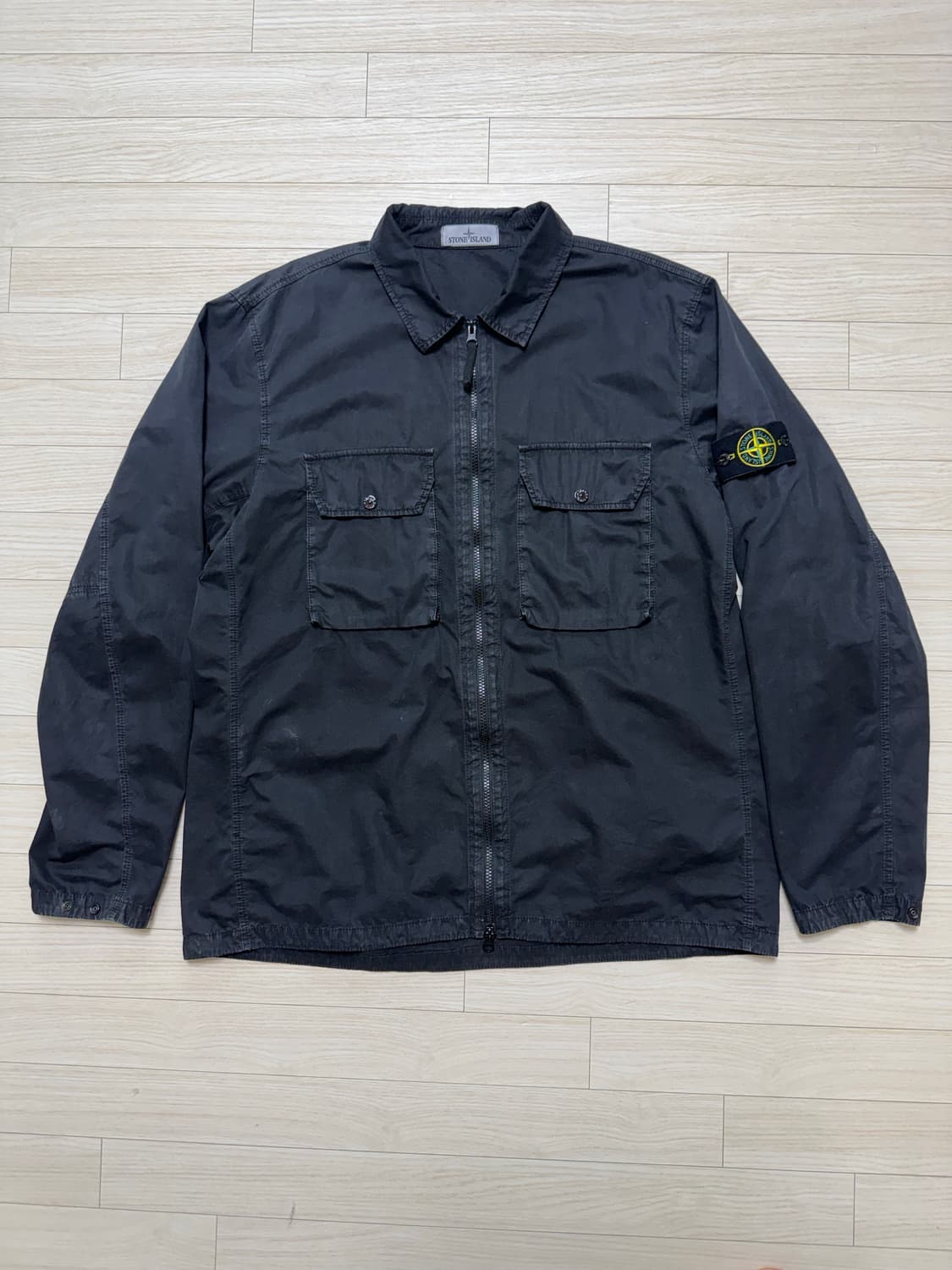 21fw 스톤아일랜드 올드이펙트 오버셔츠  상품이미지1