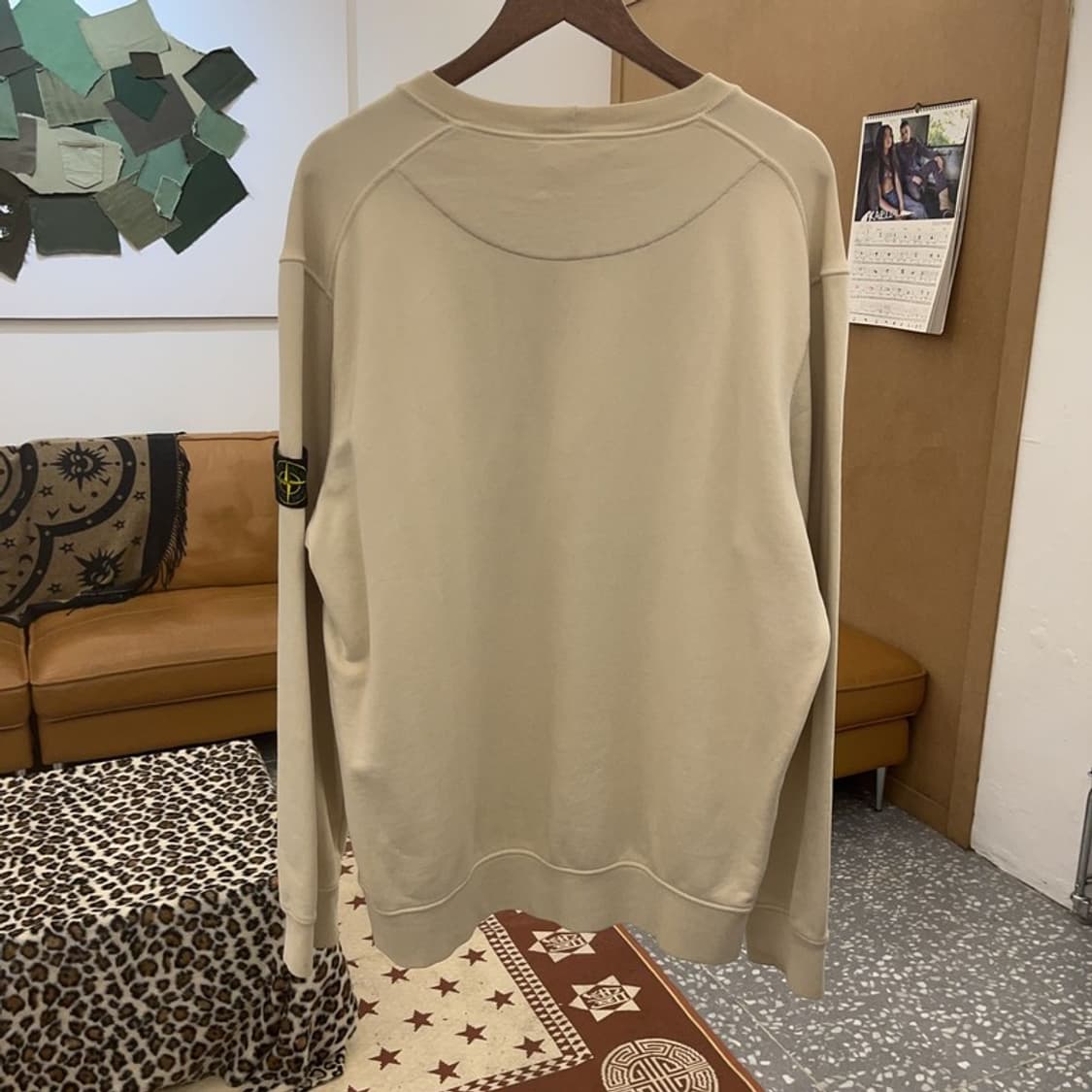 스톤 아일랜드 빈티지 캐주얼 와펜 맨투맨 XXL C09289 상품이미지4