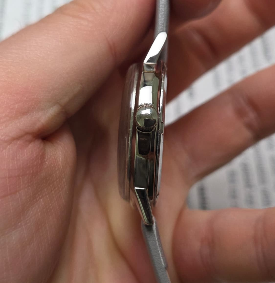 빈티지 오메가 제네브 싱글데이트 민트 600번대 수동 메커니컬 드레스워치 상품이미지5