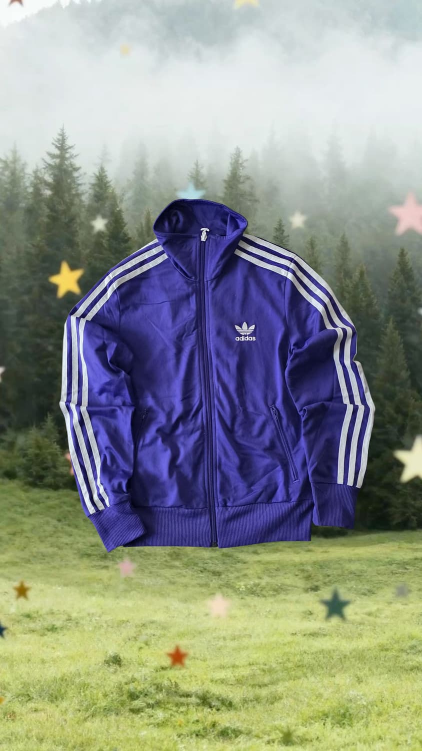 S 아디다스 져지 파이어버드 트랙탑 보라 상품이미지1