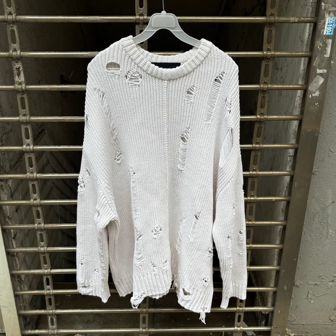 [S] 23년 준지 코튼 니트 스웨터 상품이미지1