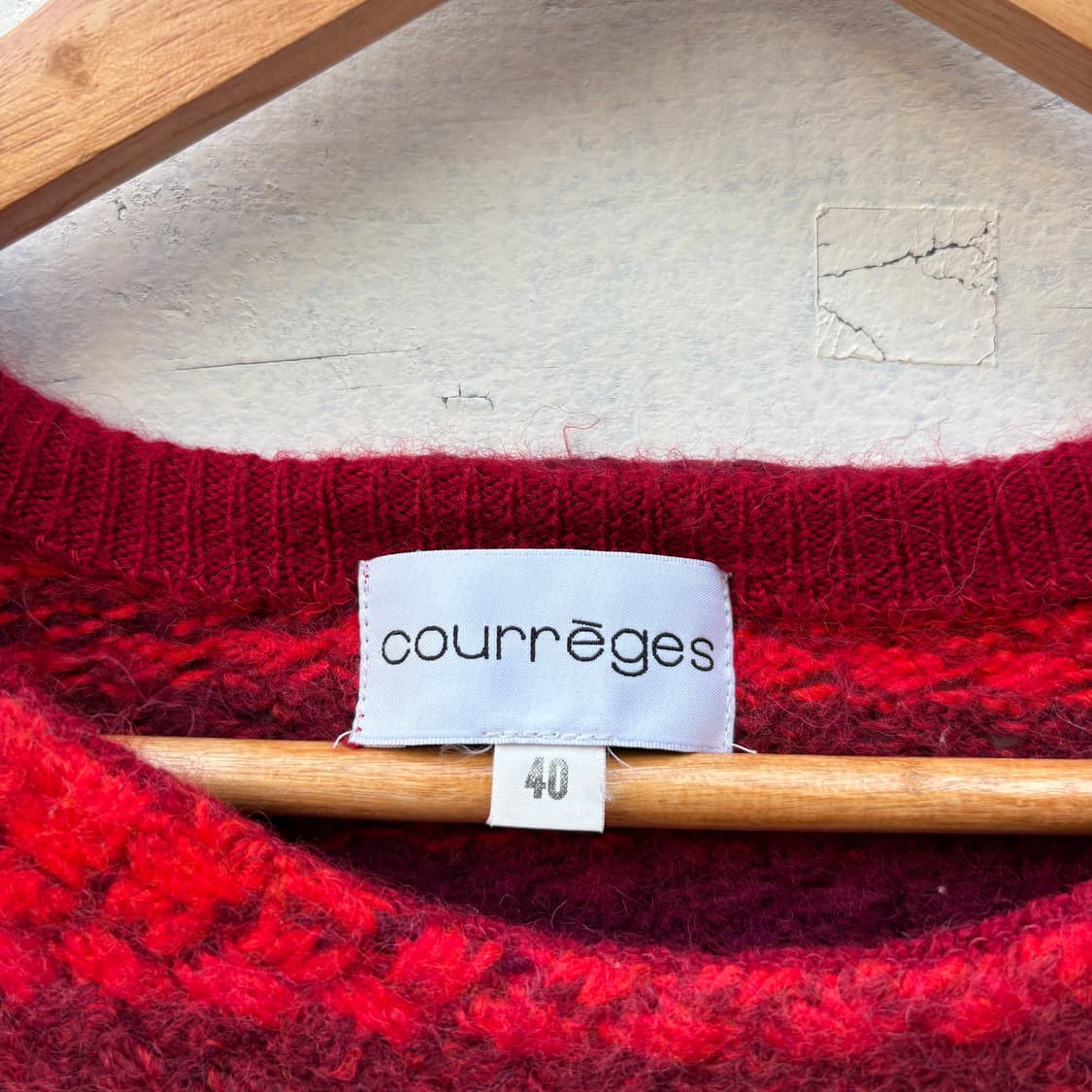 Courreges 꾸레쥬 울 니트 상품이미지3