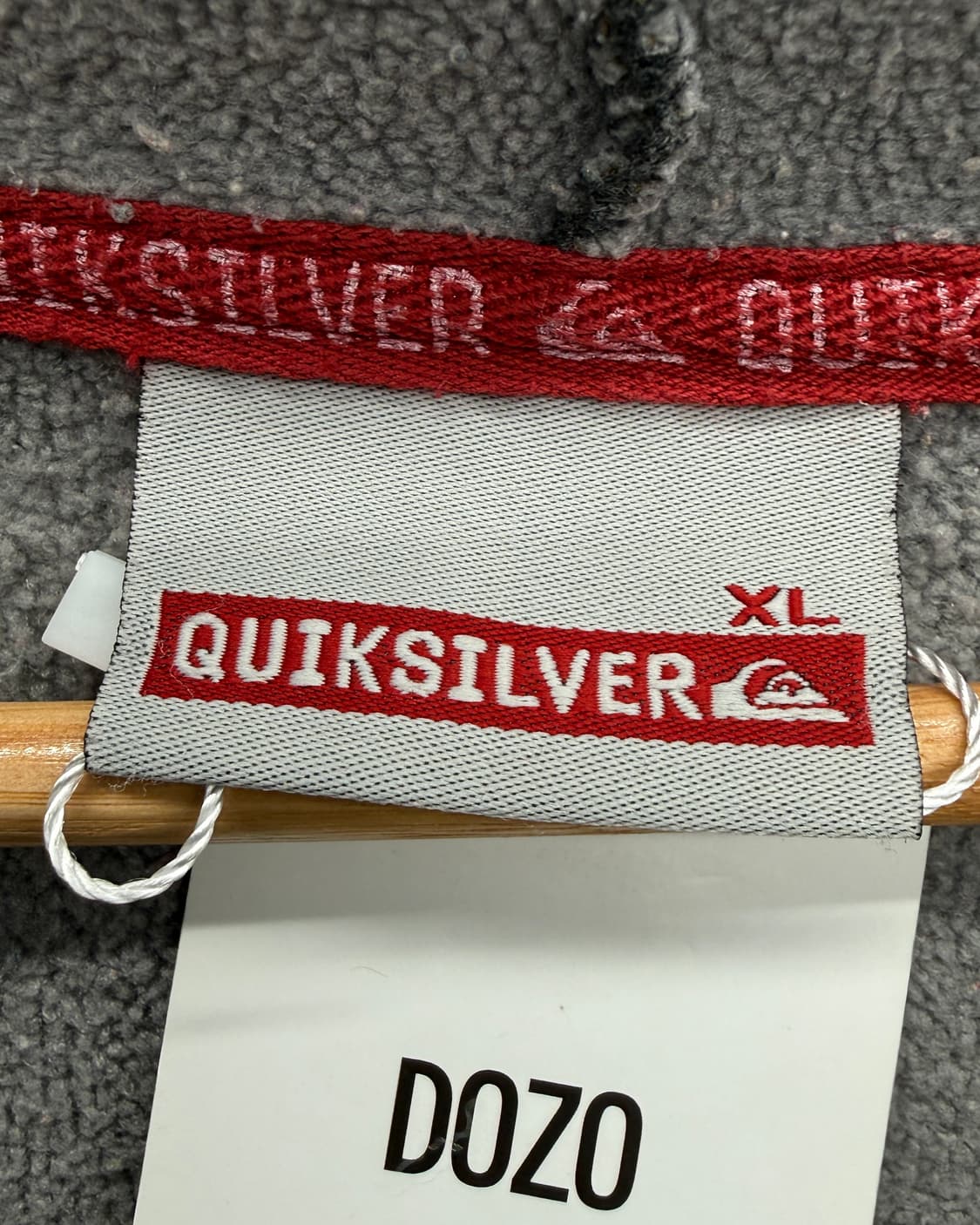 퀵 실버 00s 오버사이즈 집업 후디 상품이미지6