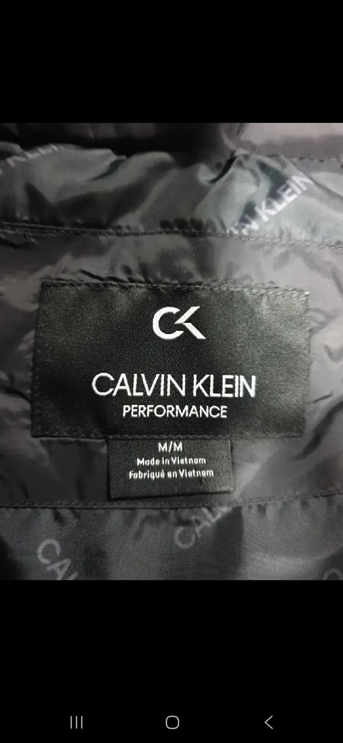 켈빈클라인 남자 패딩조끼. 싸이즈 95 m 상품이미지4