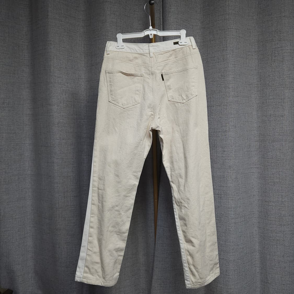 S ) 디스이즈네버댓 크림/베이지 데님 팬츠 상품이미지7
