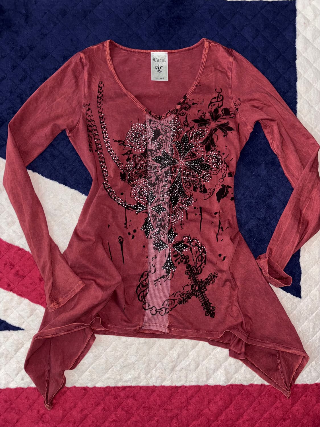 (착샷) vocal 펑크 vkei 롱슬리브 상품이미지2