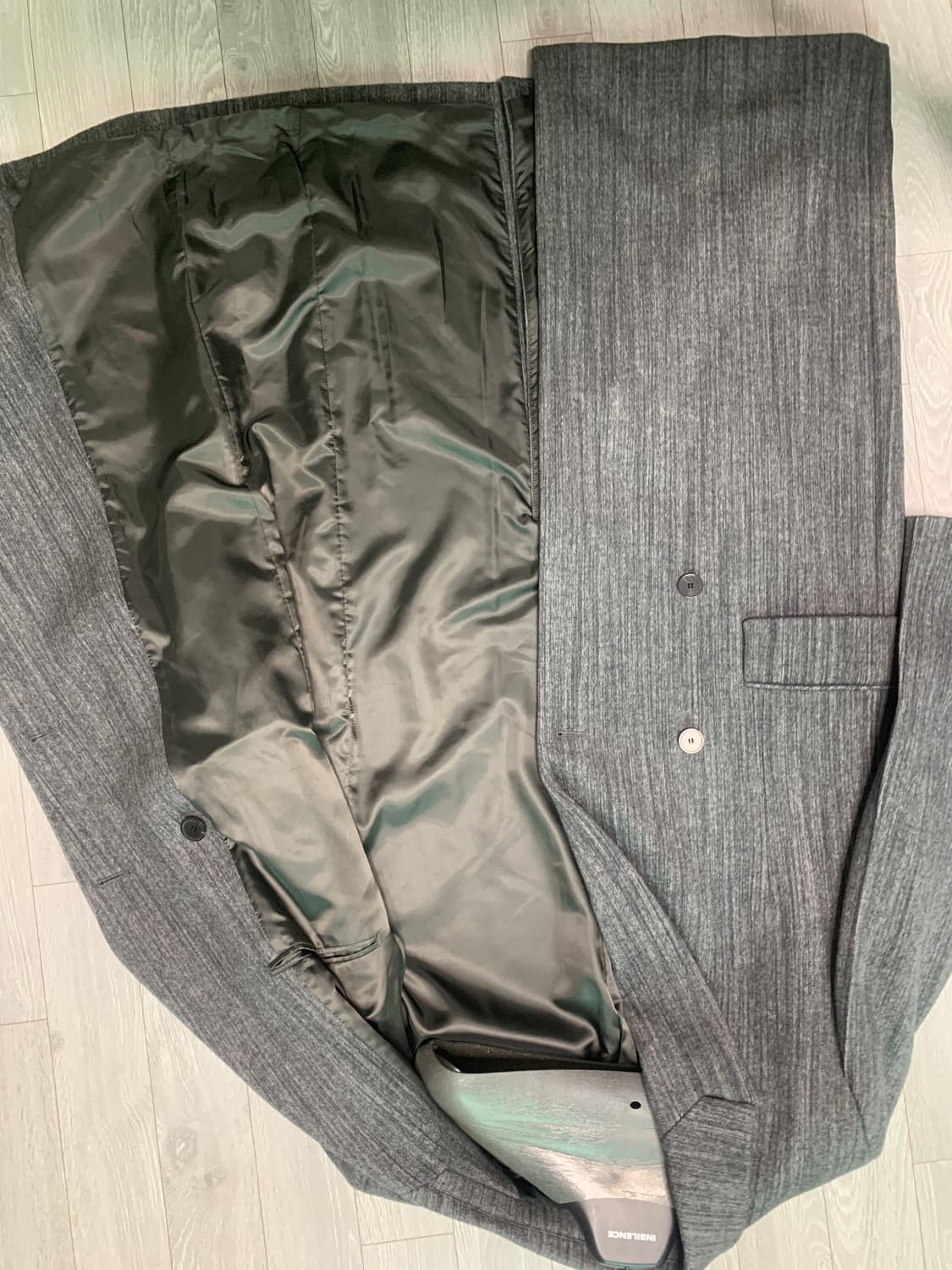 인사일런스 스페이스다잉 코트 [GREY] 상품이미지3
