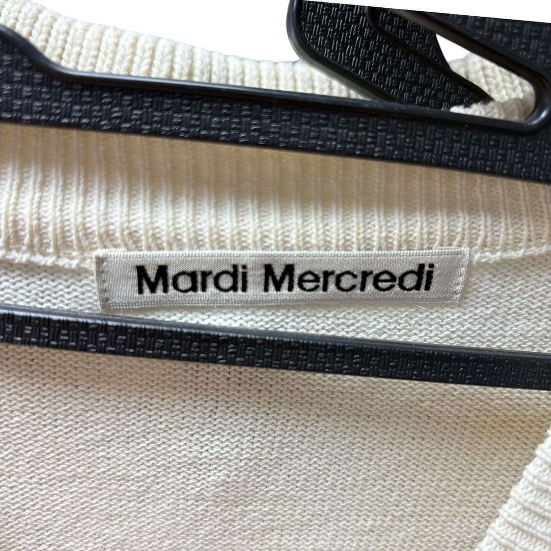 3837 마르디 메크르디 아이보리 플라워 가디건 상품이미지4