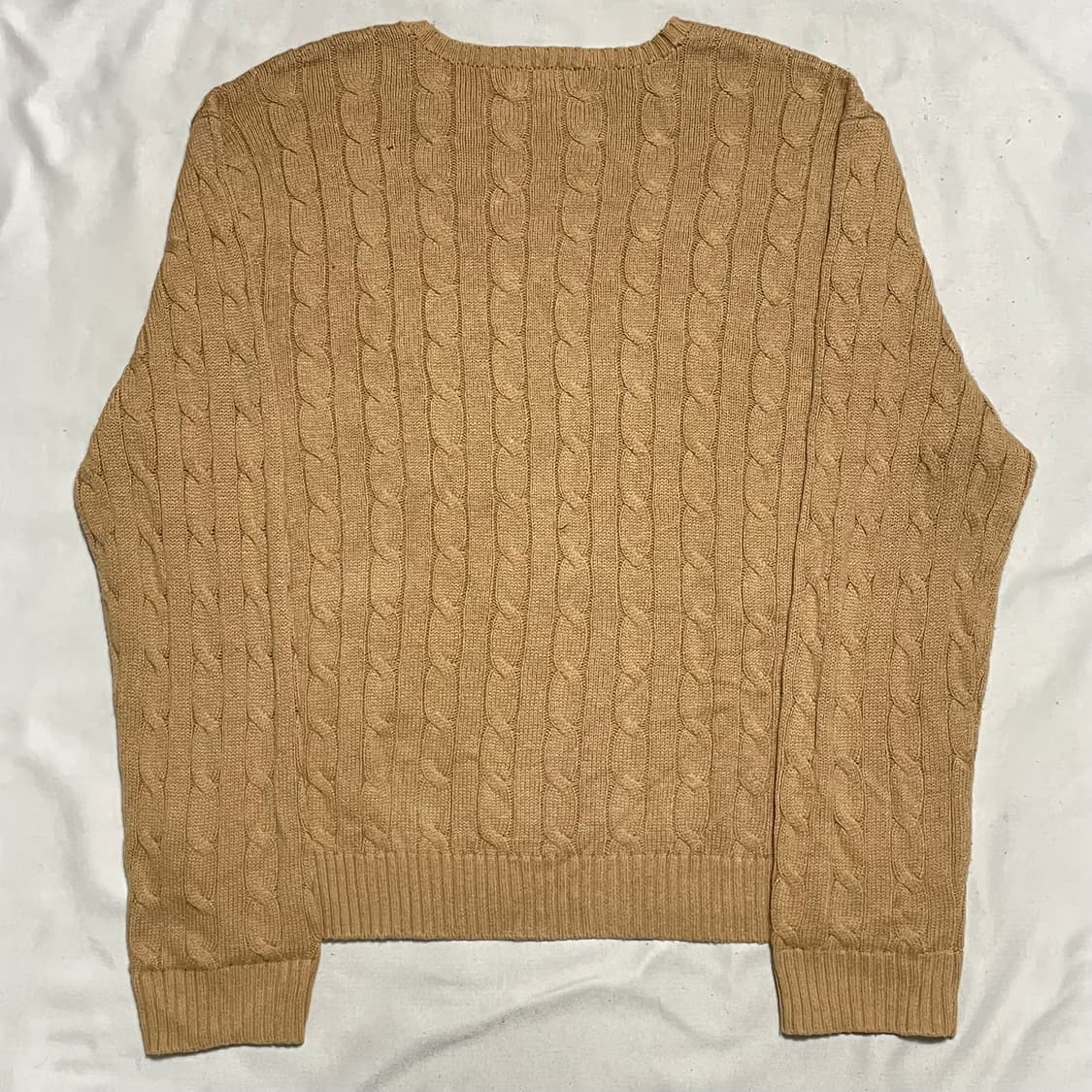 XXL 폴로랄프로렌 브라운 케이블 니트 상품이미지3