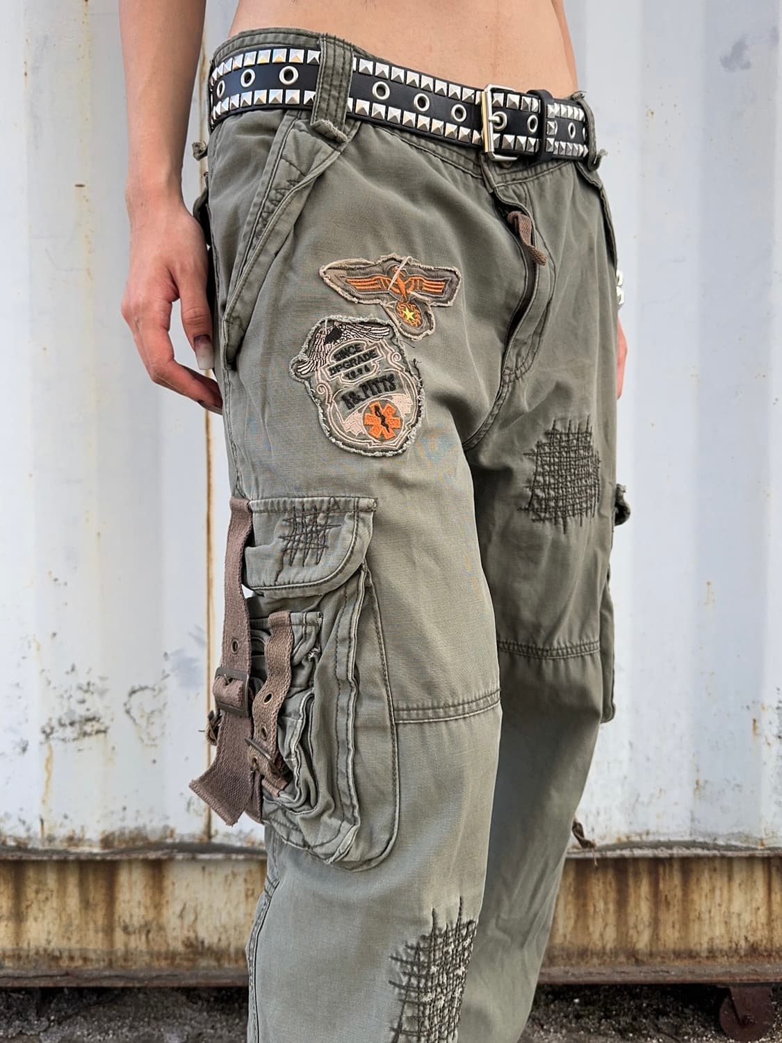 VTG military catgo pants 상품이미지6