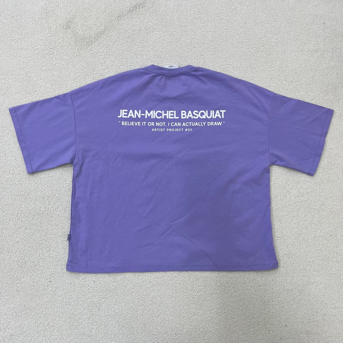 85 장미셸바스키아 여성 반팔티 0317M 상품이미지4