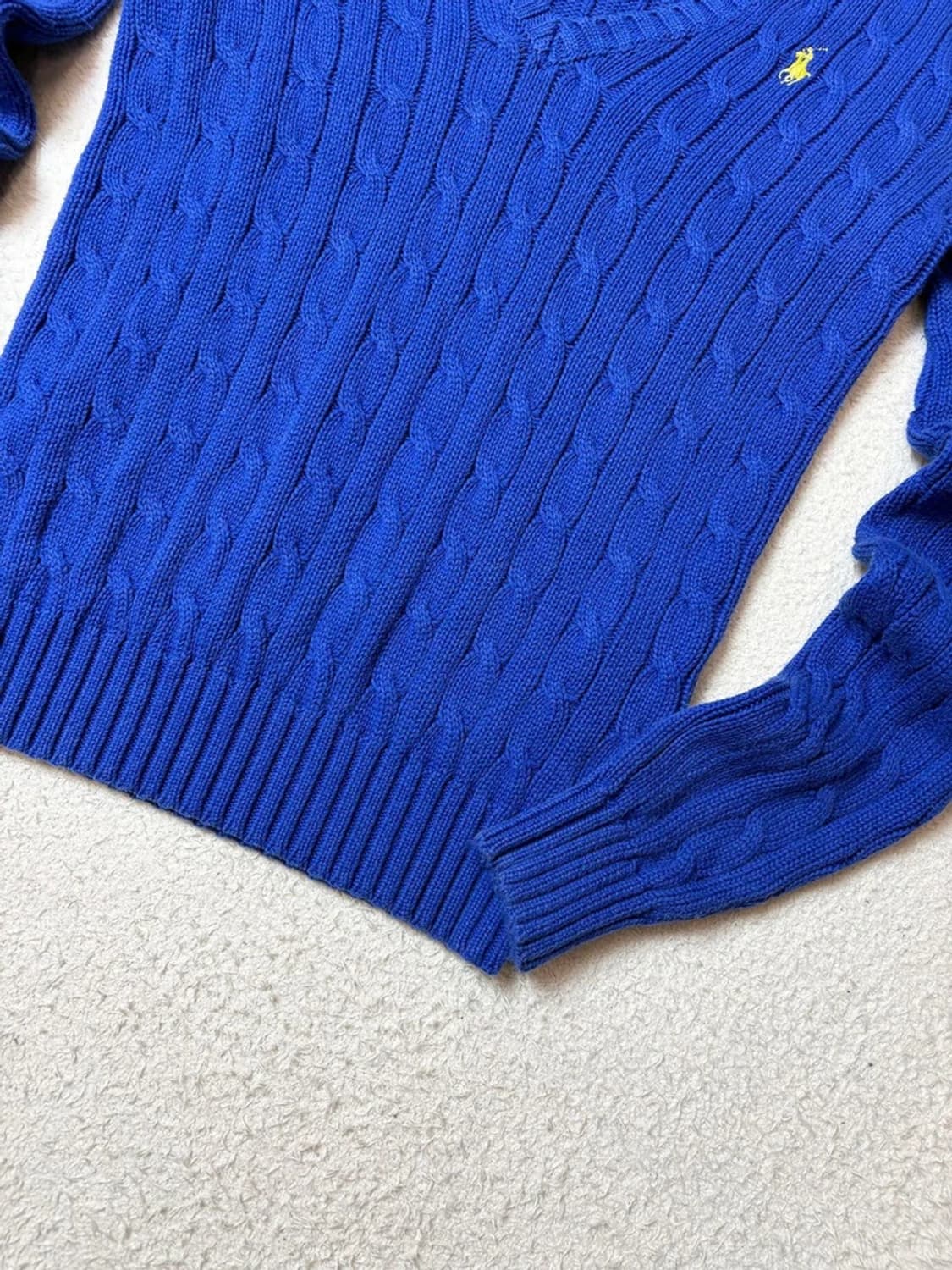 폴로 랄프로렌 00's 코튼 꽈배기 니트 PN6555 상품이미지4