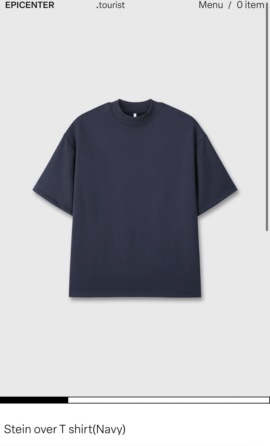 에피센터투어리스트 Stein over T shirt M사이즈 상품이미지1