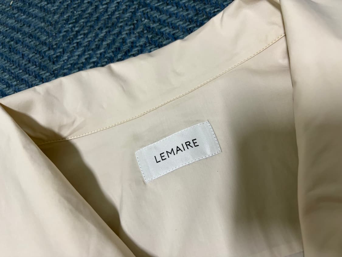 르메르 컨버터블 칼라 셔츠 아이보리 L 상품이미지2