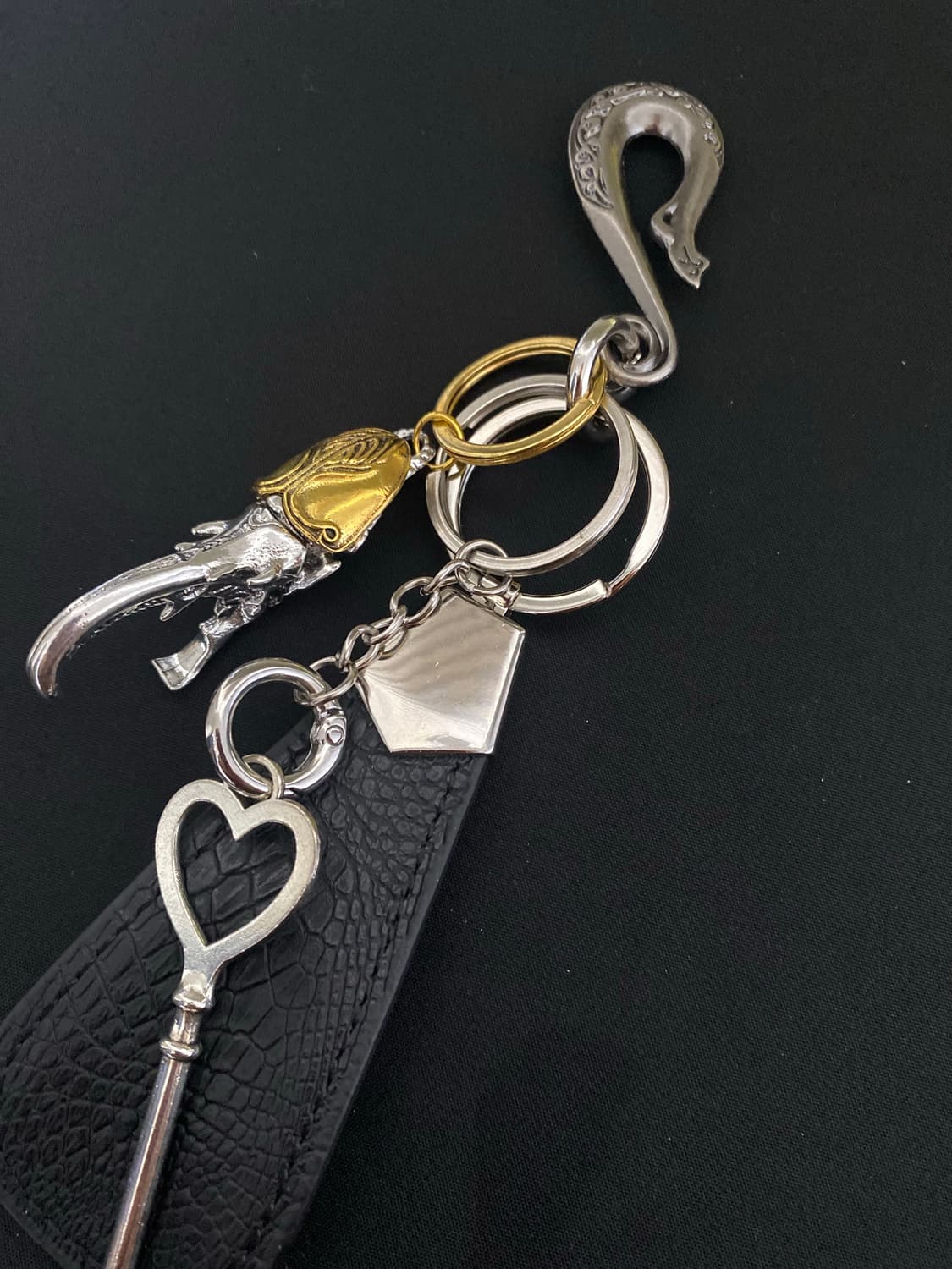 블랙 슈혼 키링 상품이미지2