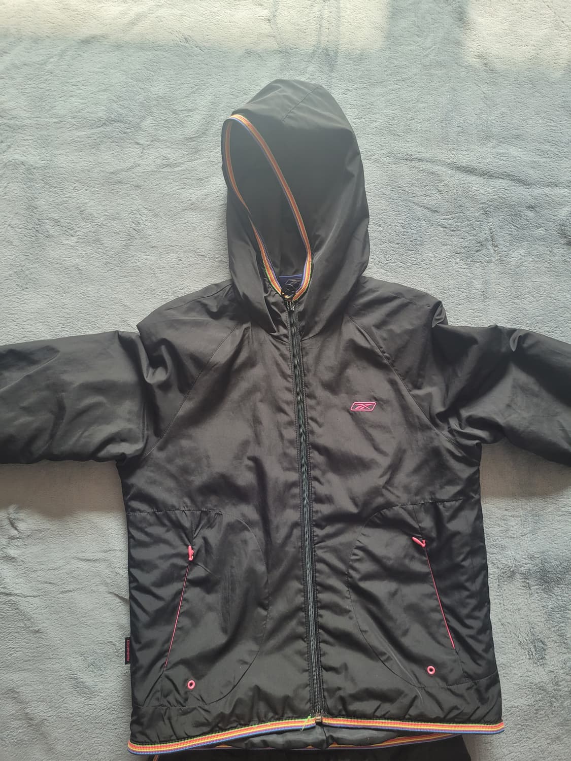 리복 블랙 트레이닝 세트 90 상품이미지2