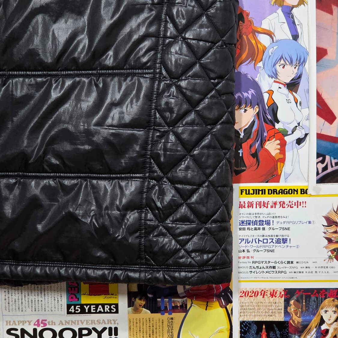 후부 블랙 유광 패딩 베스트 상품이미지7