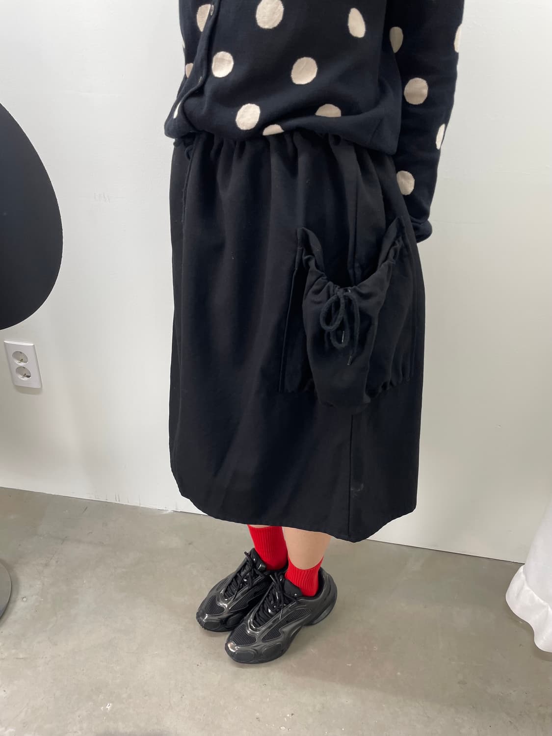 Limi Feu 스트링 스커트 상품이미지1