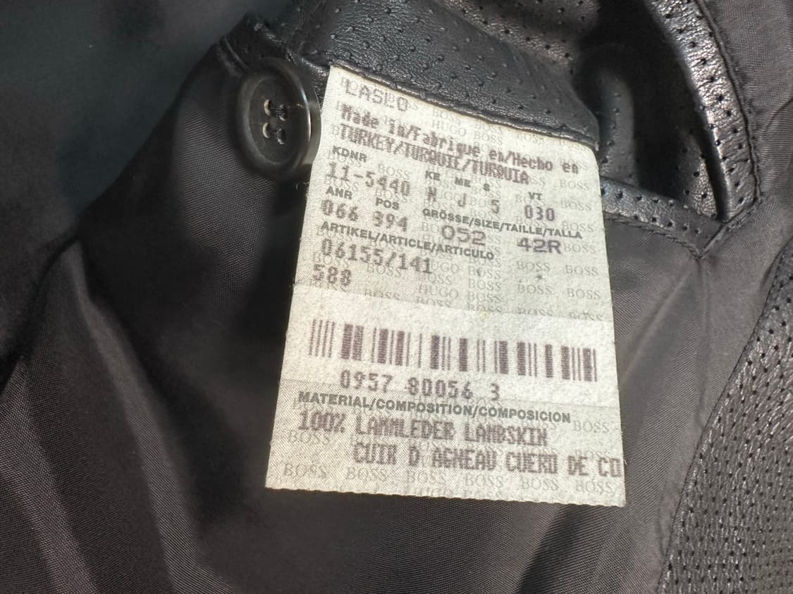 휴고보스 남성 양가죽 자켓 상품이미지4