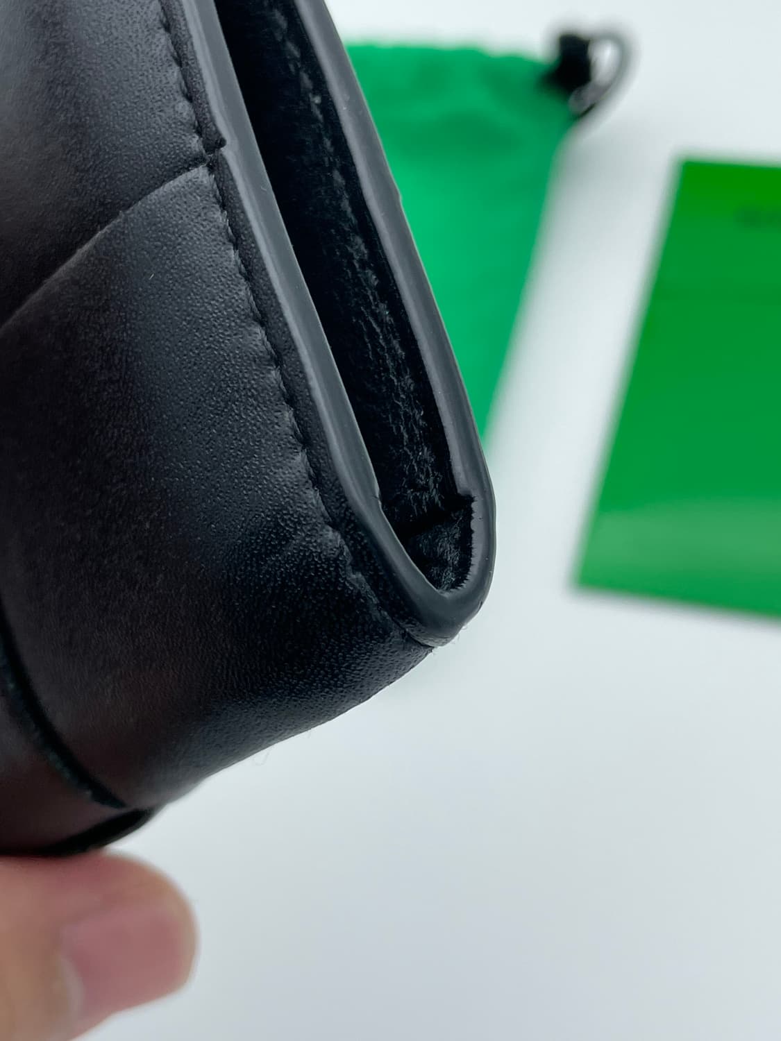 [ 정품 / 풀구성 ] 보테가베네타 맥시 오거나이저 블랙  상품이미지7