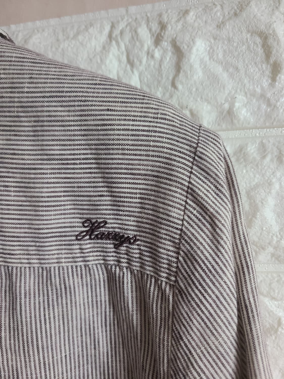 헤지스 스트라이프 셔츠 55 상품이미지7