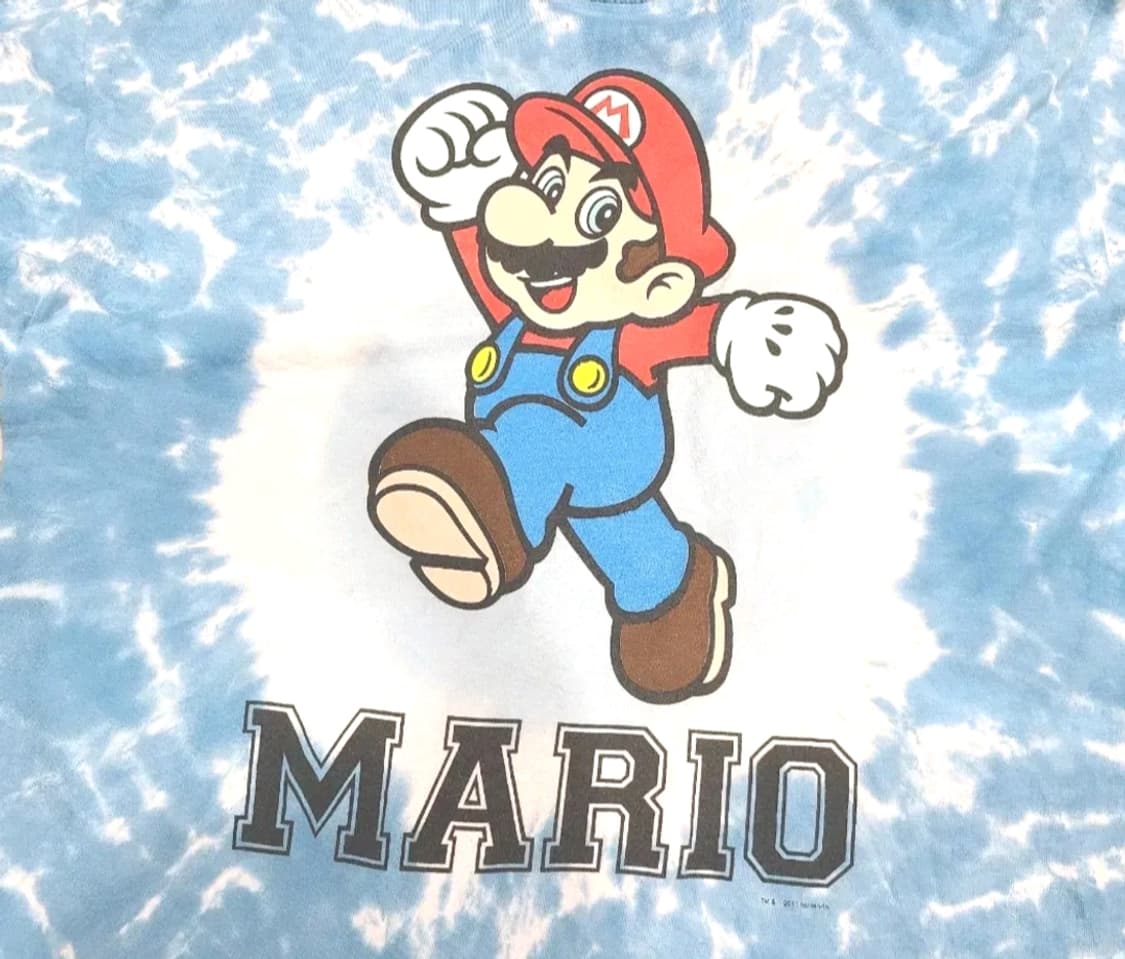2011 닌텐도 슈퍼마리오 타이다이 반팔티셔츠 상품이미지1