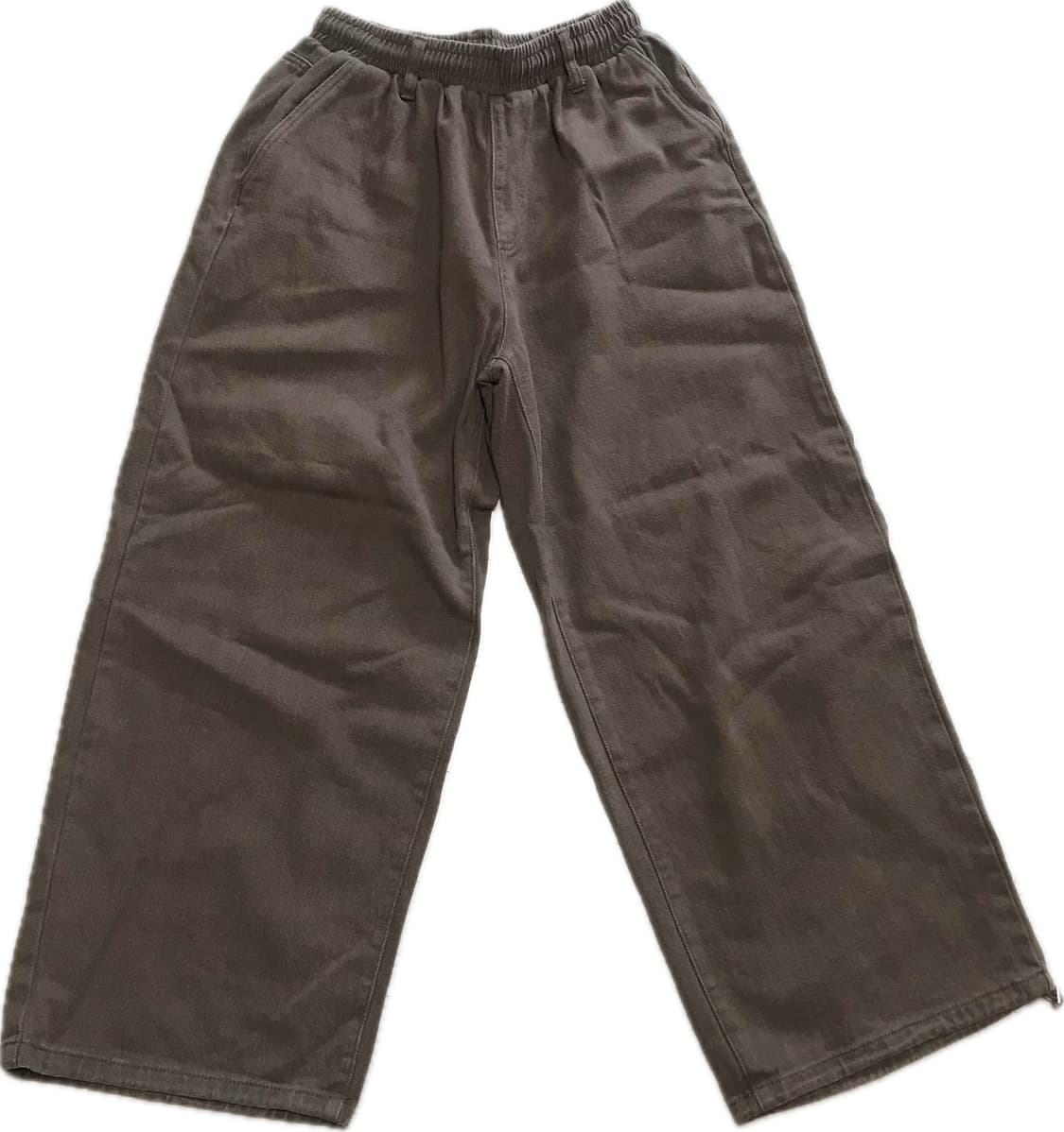 벌룬핏 브라운팬츠 (밑단 스트링) 상품이미지1