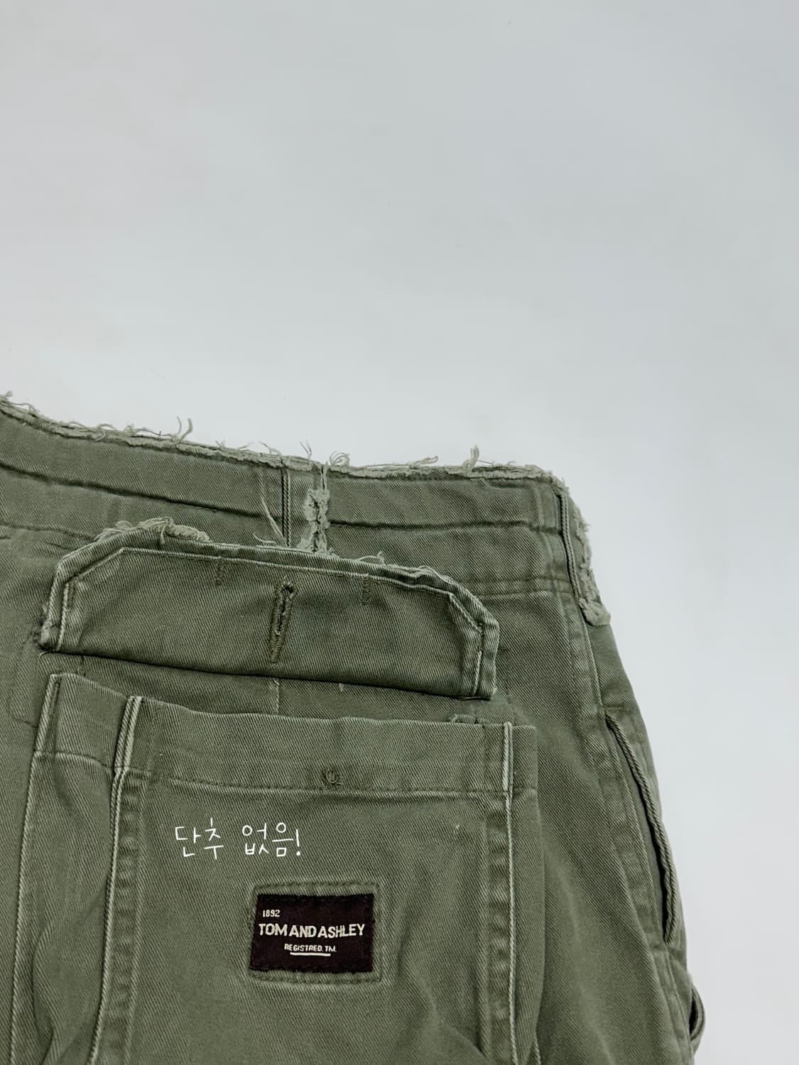 tom & ashley 빈티지 카고 쇼츠 하프팬츠 반바지 상품이미지9