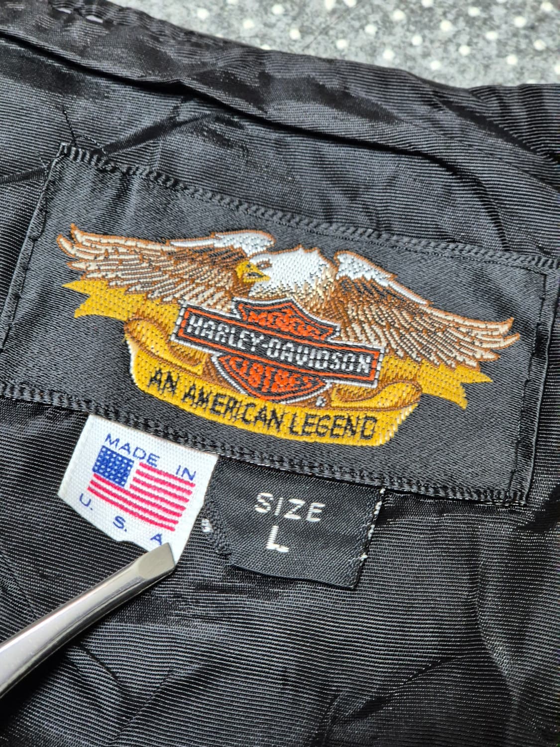 [L] 할리데이비슨 레더 베스트 -312 상품이미지3