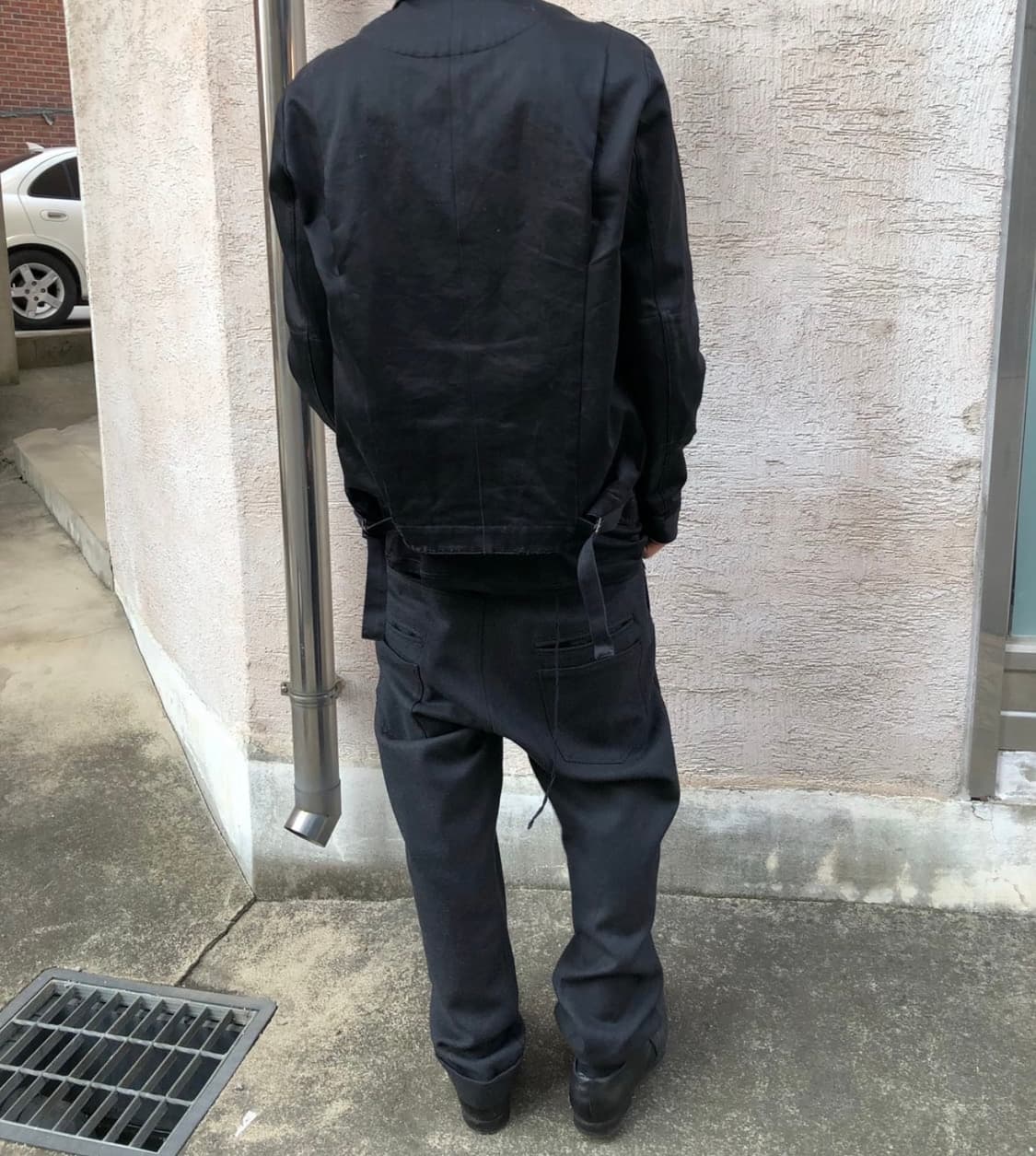 라프시몬스 더블 백 포켓 트라우져 상품이미지4