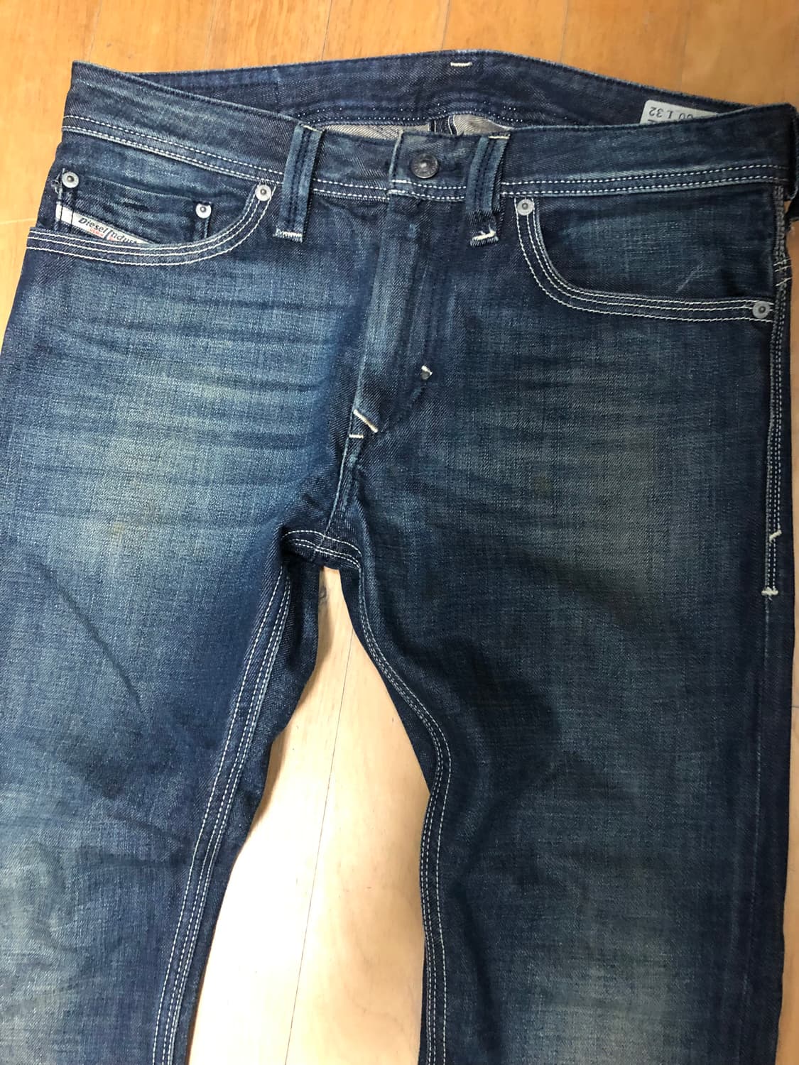 디젤 타나즈 슬림 캐쥬얼 빈티지 워싱 데님팬츠 30 상품이미지3