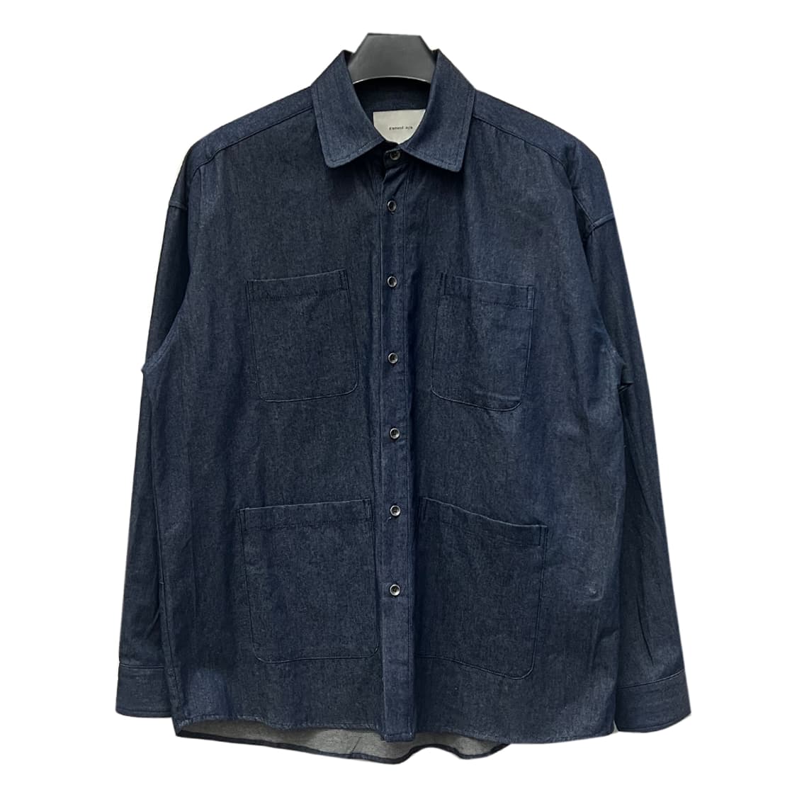 다이아몬드 레이라 오버핏 생지 데님 셔츠 M 상품이미지1