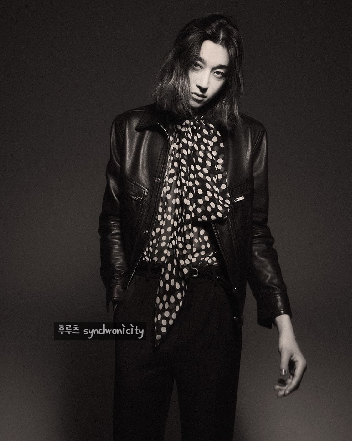 생로랑 로제 가죽자켓 50 드럼드 램스킨 레더자켓 상품이미지1