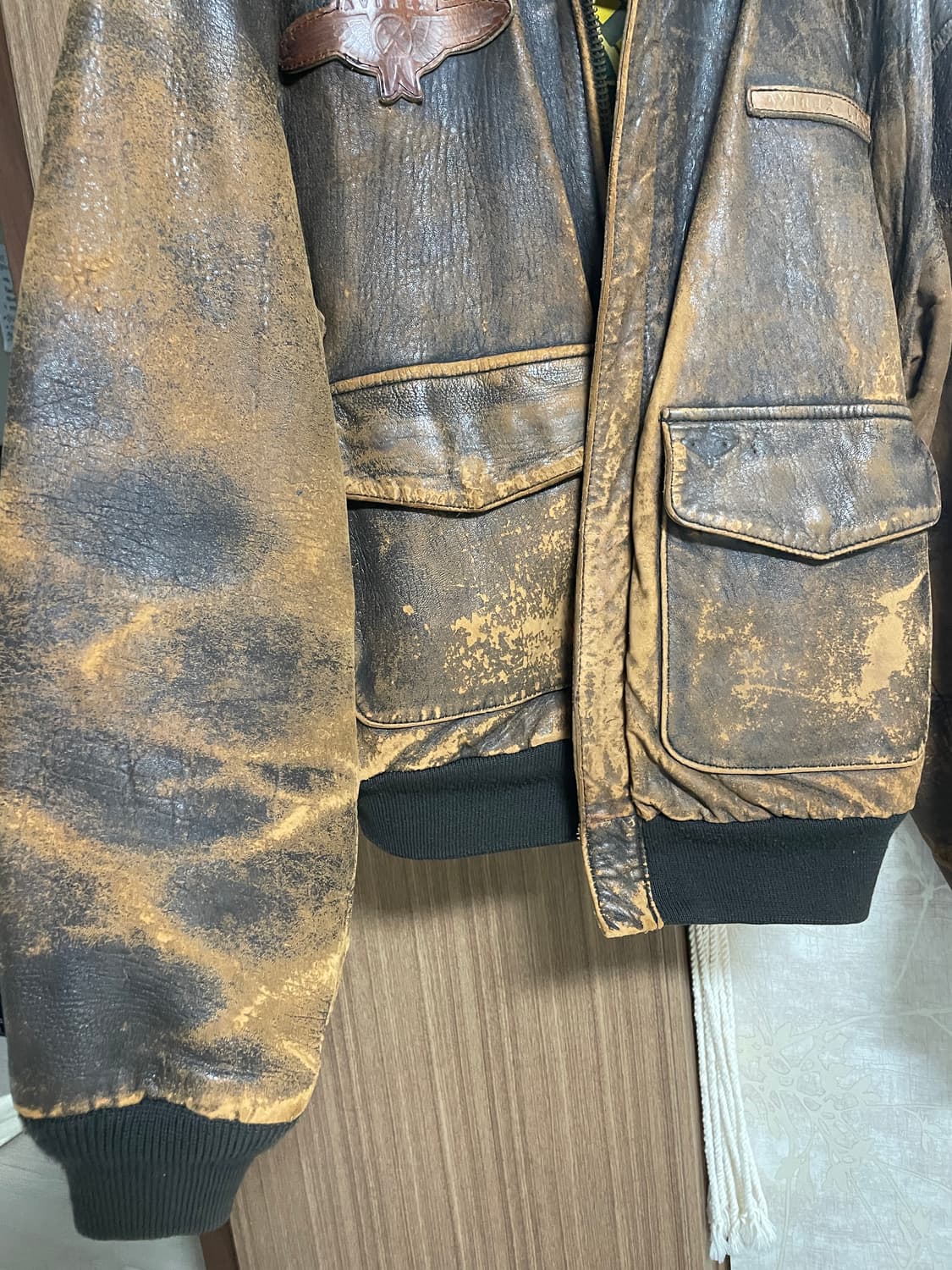 90’s OG 에이징 아비렉스 a-2 자켓 상품이미지6