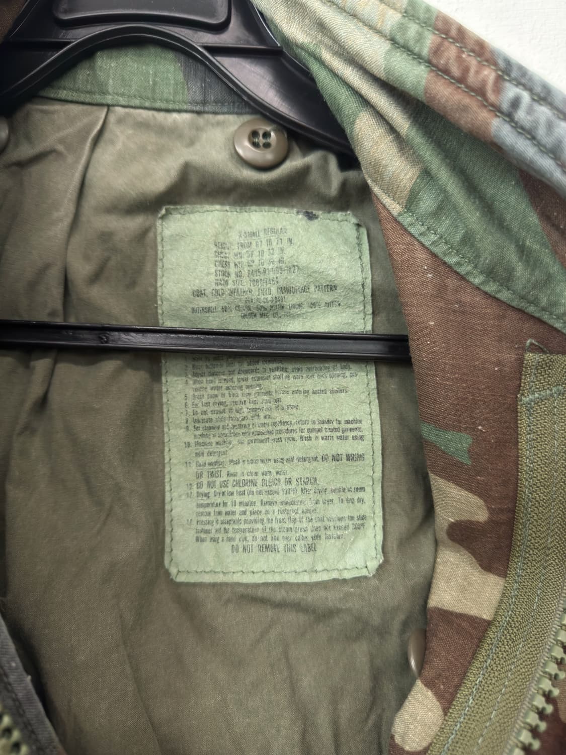 미군 우드랜드 M65 필드자켓 야상 상품이미지4