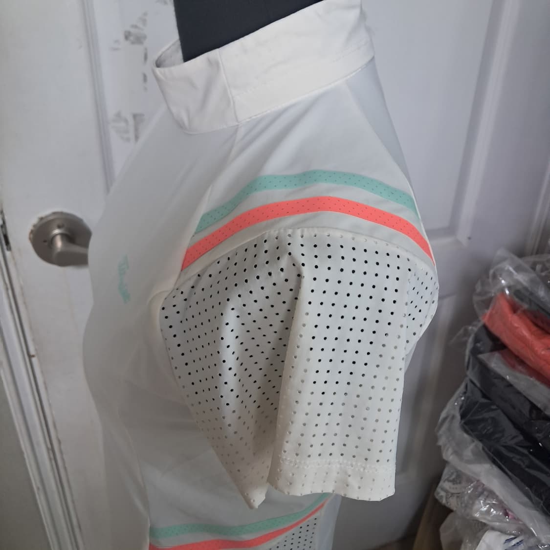 타이틀리스트 여성 골프 반팔 티셔츠 S 화이트 상품이미지5