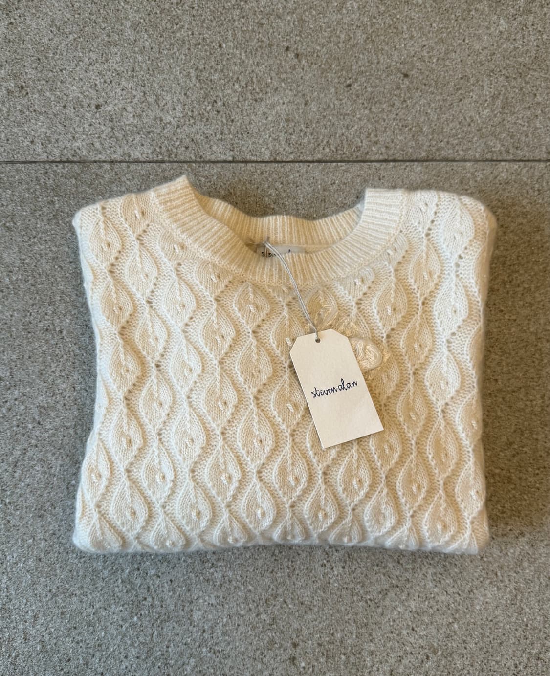 Steven Alan 아이보리 니트 S 상품이미지2