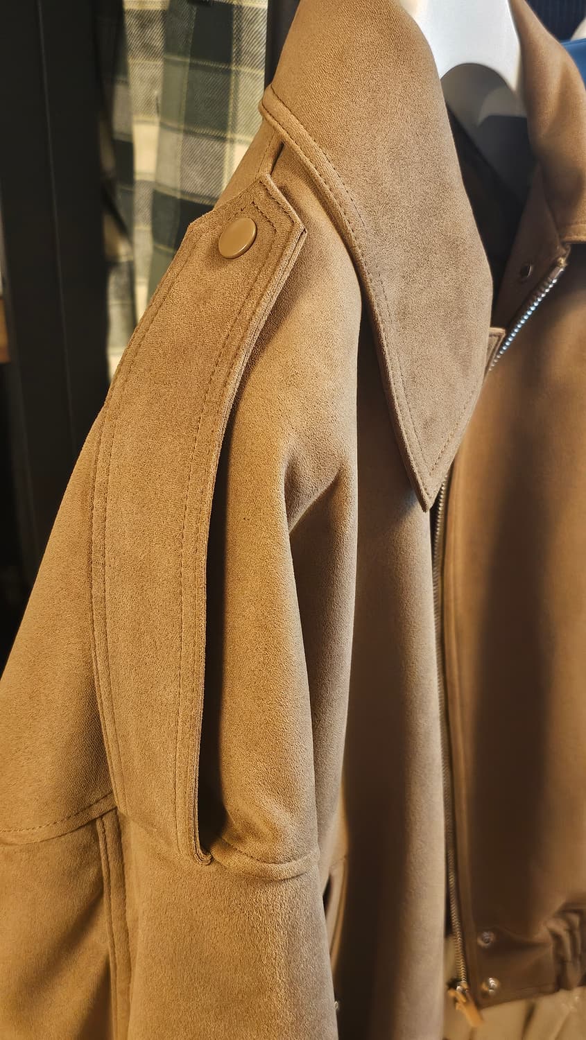 시스템옴므 스웨이드 봄버재킷 상품이미지3