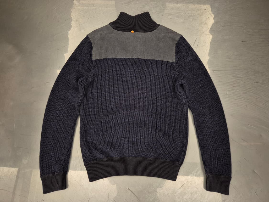 휴고보스쿼터 짚업 니트 상품이미지2