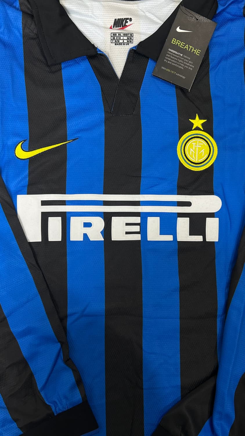 레트로 인터밀란 호나우두 유니폼 긴팔 상품이미지2