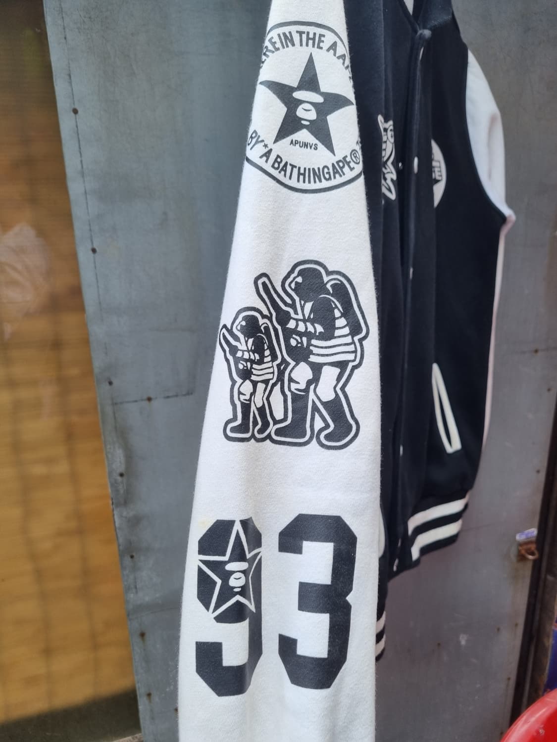 Aape universe 기모 자켓  라지 상품이미지5