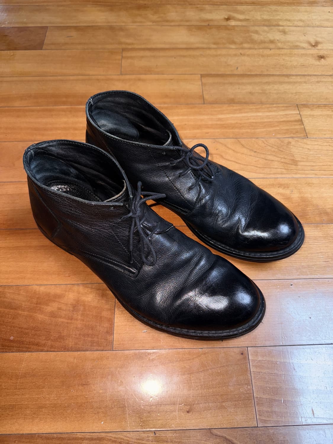 Leather boots 상품이미지1