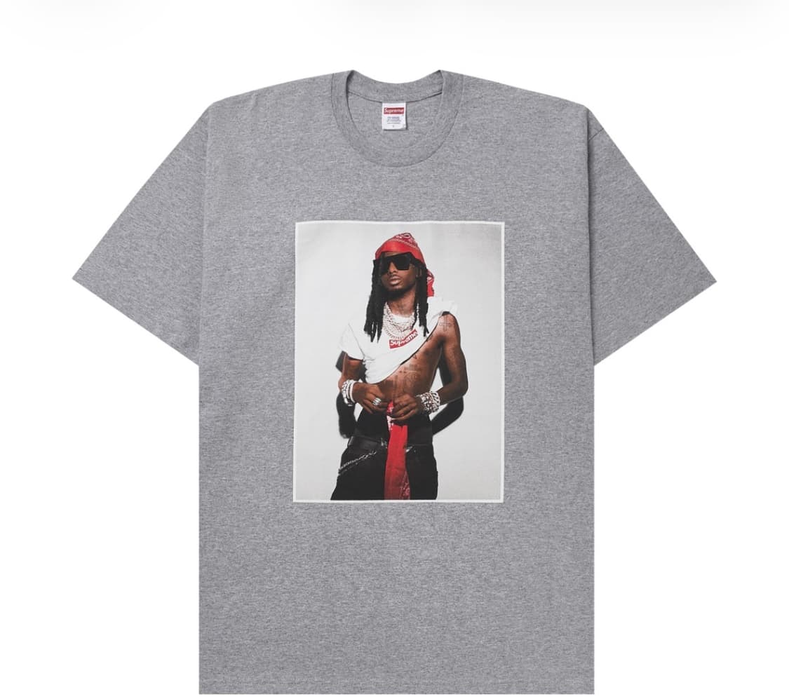 XL 슈프림 플레이보이 카티 티셔츠 헤더 그레이  상품이미지1