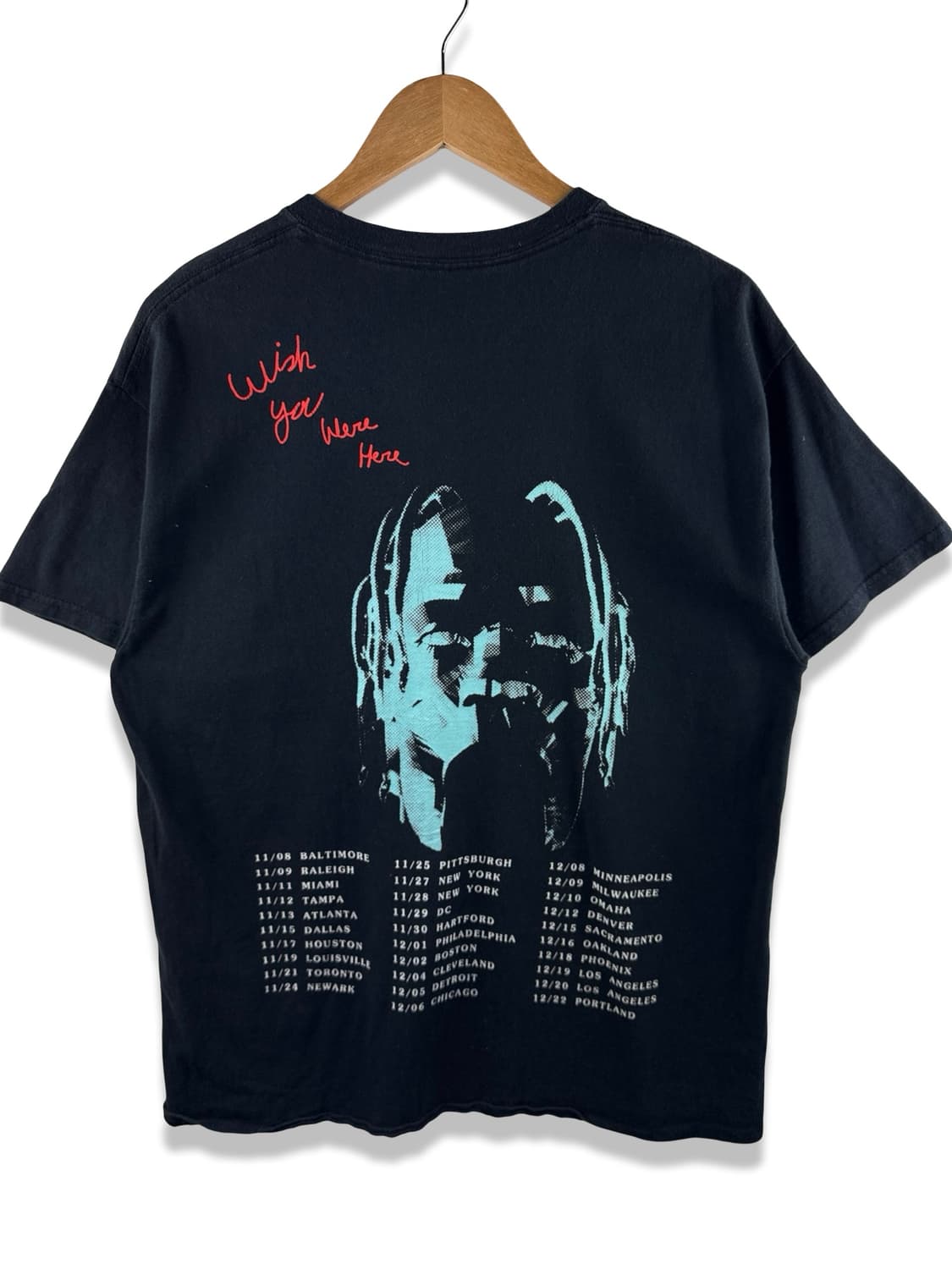 트래비스스캇 아스트로월드 투어 티셔츠2476 상품이미지1