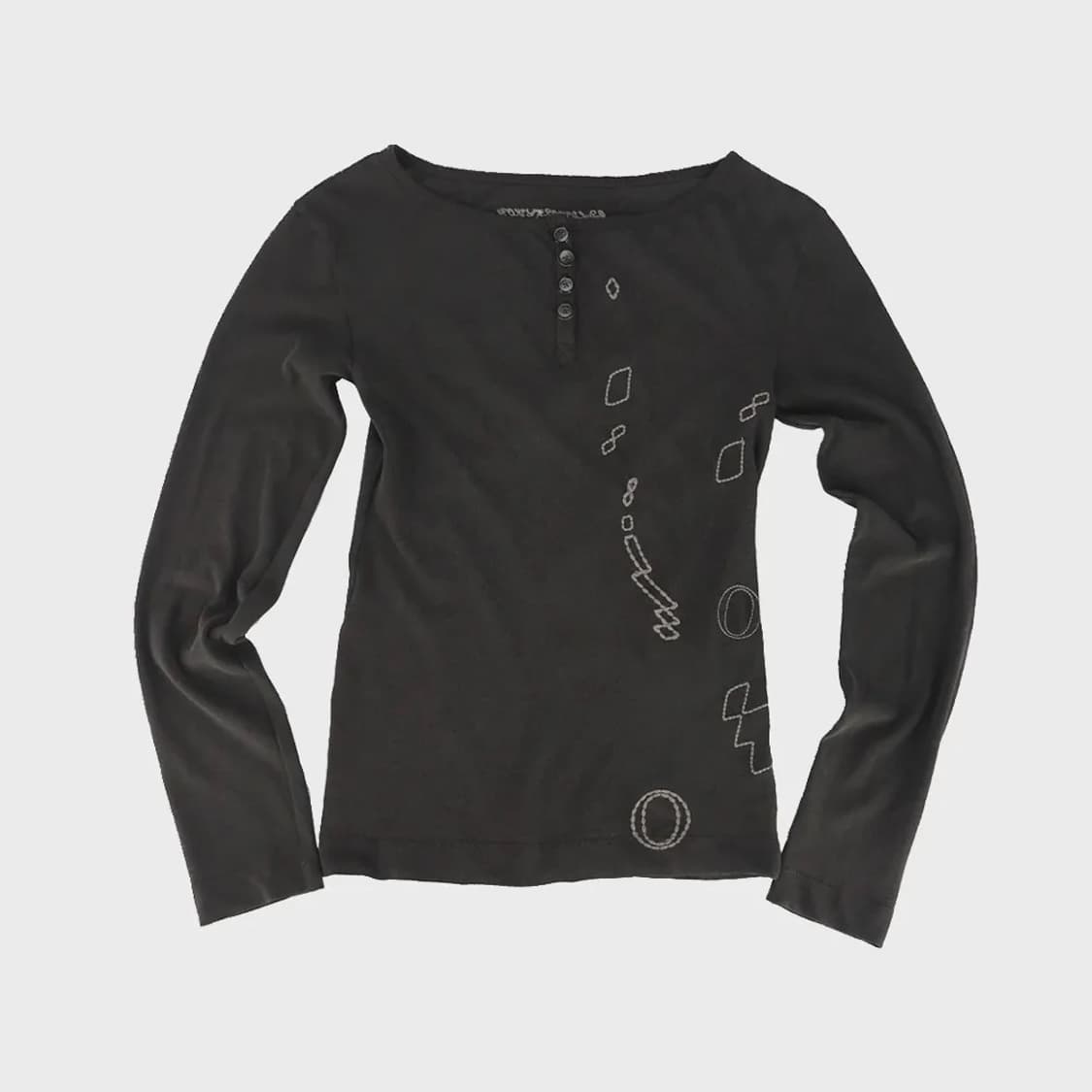 Stitch Henley Tee, Collapse 상품이미지2